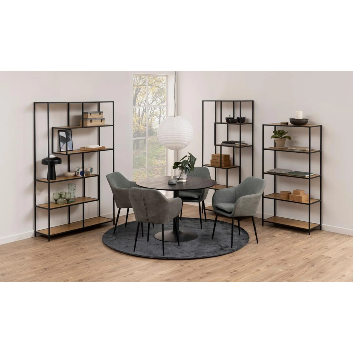 Seaford Regal 77x35x150 cm