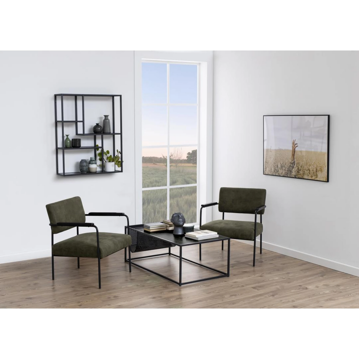 Seaford Couchtisch rechteckig 110x60x40 cm