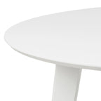 Roxby Esstisch rund weiss