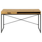 Seaford Schreibtisch rechteckig 140x58x76 cm
