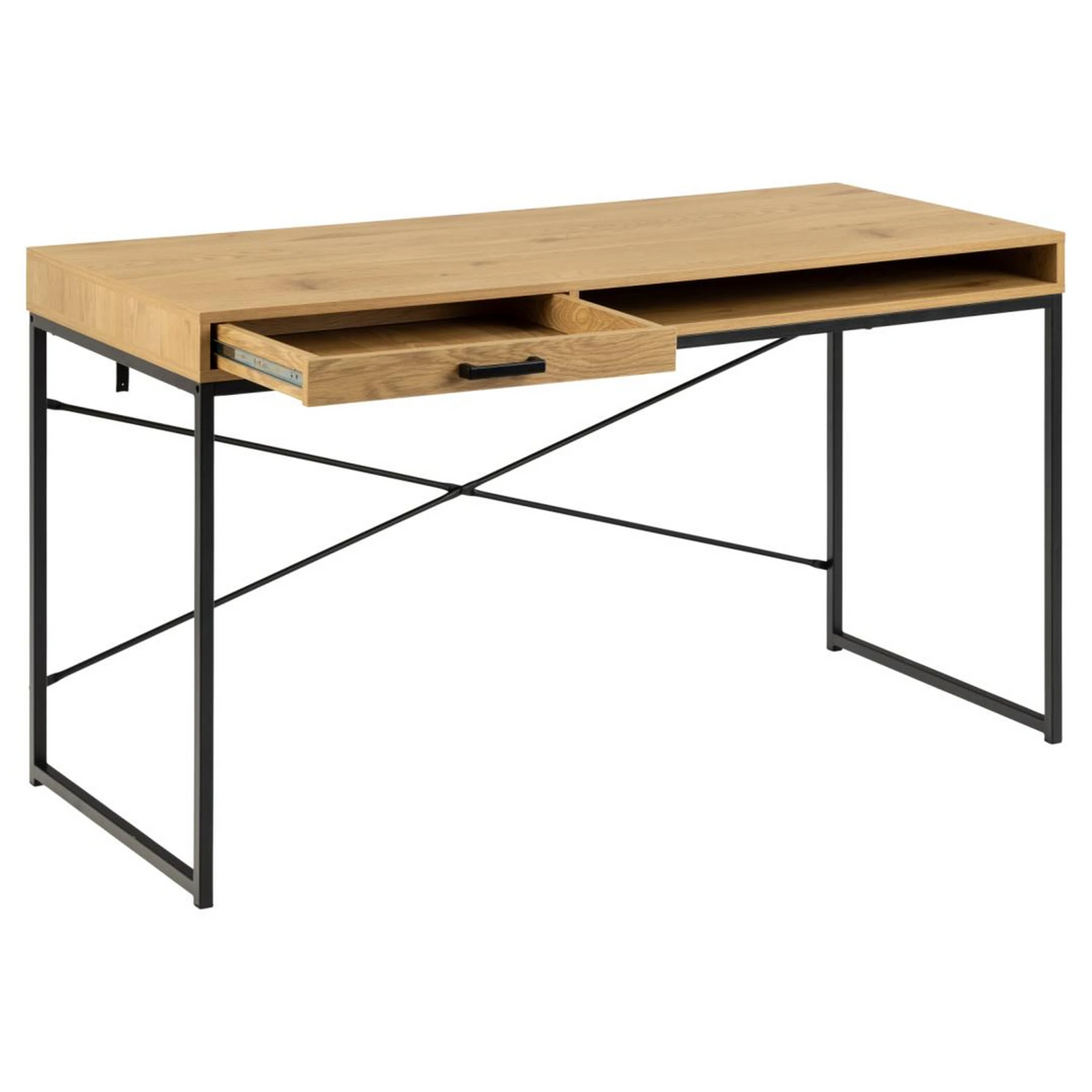 Seaford Schreibtisch rechteckig 140x58x76 cm