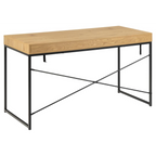 Seaford Schreibtisch rechteckig 140x58x76 cm