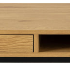 Seaford Schreibtisch rechteckig 140x58x76 cm