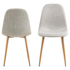 Celia Esszimmerstuhl, 4er-Set, Gestell Eiche-Optik