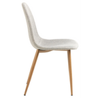 Celia Esszimmerstuhl, 4er-Set, Gestell Eiche-Optik