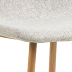 Celia Esszimmerstuhl, 4er-Set, Gestell Eiche-Optik