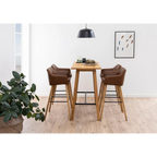 Chara Bartisch rechteckig, Gestell Wildeiche