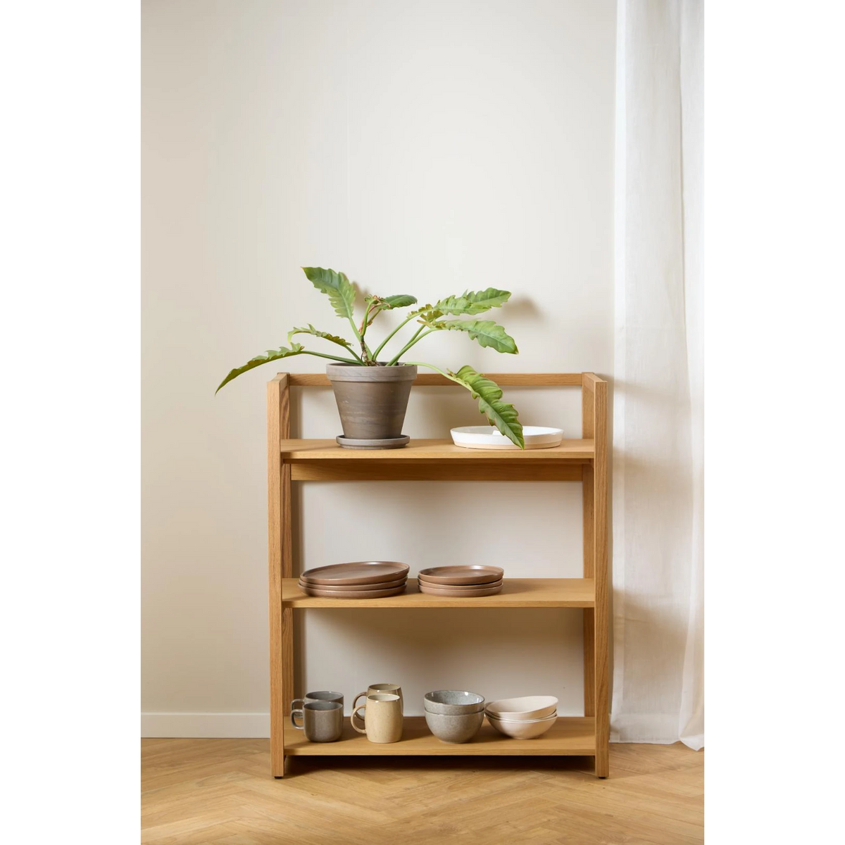 Ludza Regal rechteckig 80x40x93.3 cm