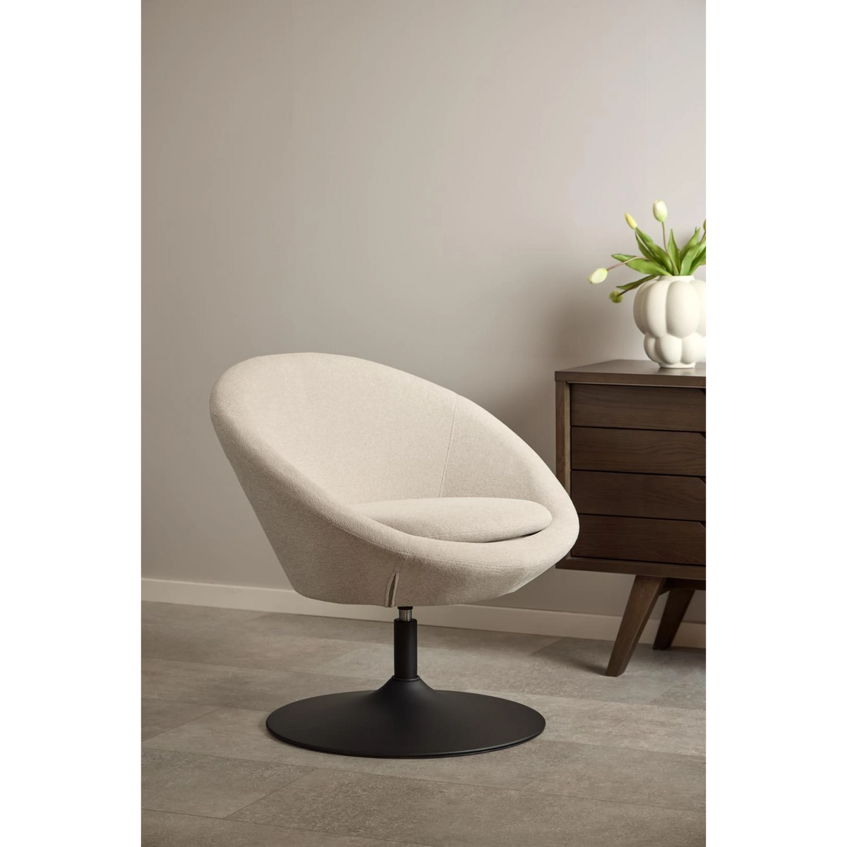 Center Loungestuhl mit Armlehne 82x72x81 cm