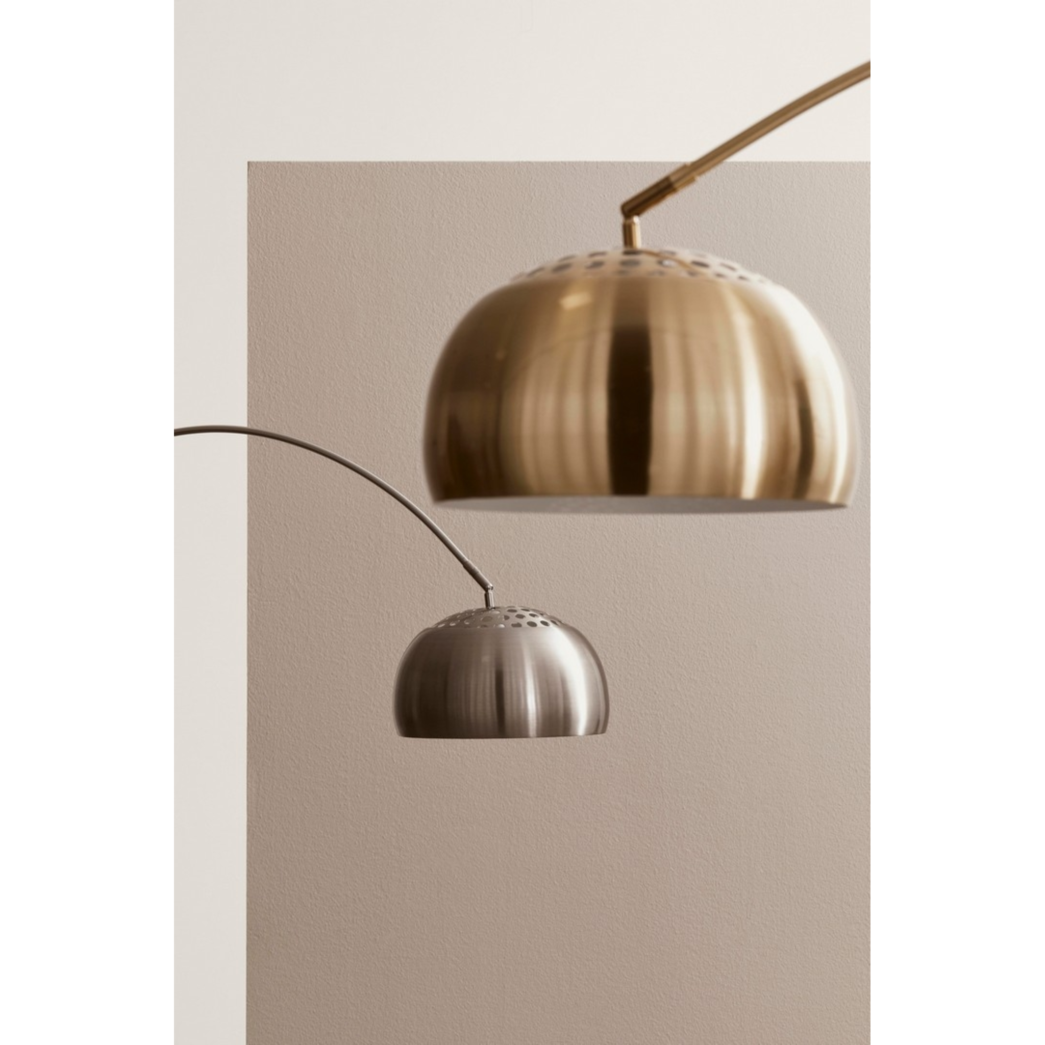 Stehlampe mit Marmorsockel