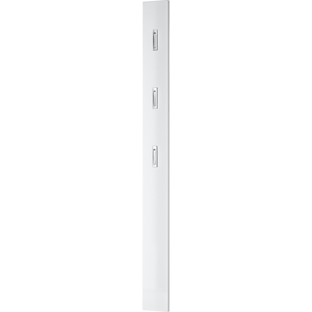 Garderobenpaneel Weiss