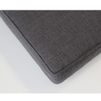 Sitzkissen grau 72cm - Bequeme Auflage für Garten & Balkon | Germania