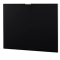Germania Colorado Klappe in Schwarz Hochglanz – schlichte Möbelfront mit silbernem Griff