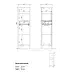 Mediumschrank Yonkers