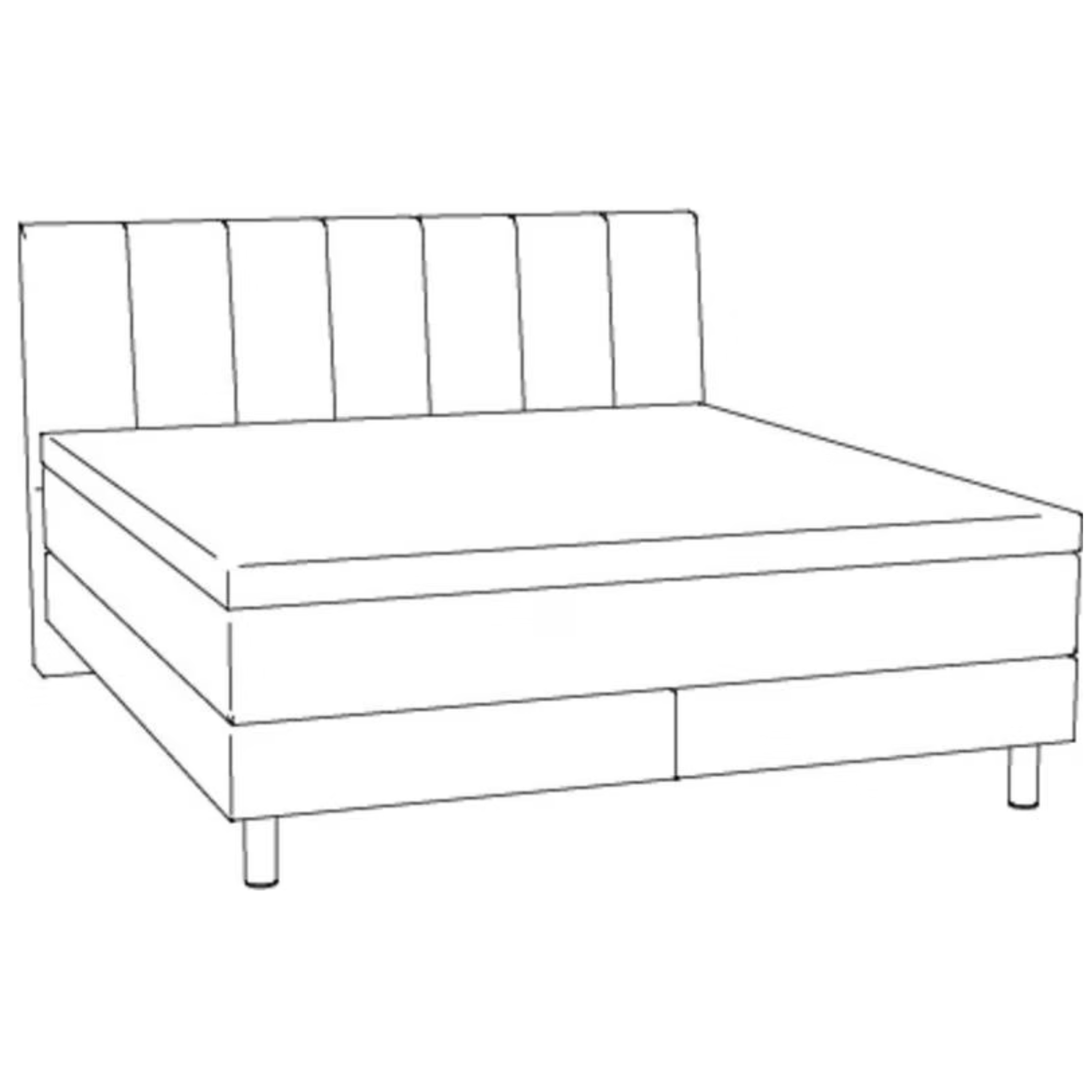 Sommier à ressorts Donna 180x200