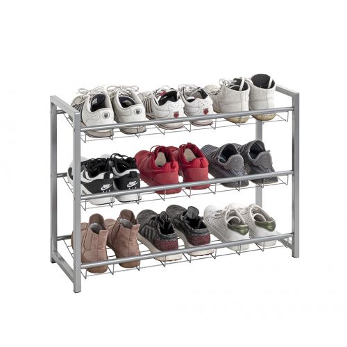 Schuhregal Alu – stabiles Metallregal