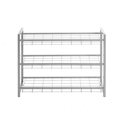 Étagère à chaussures en aluminium – étagère métallique robuste