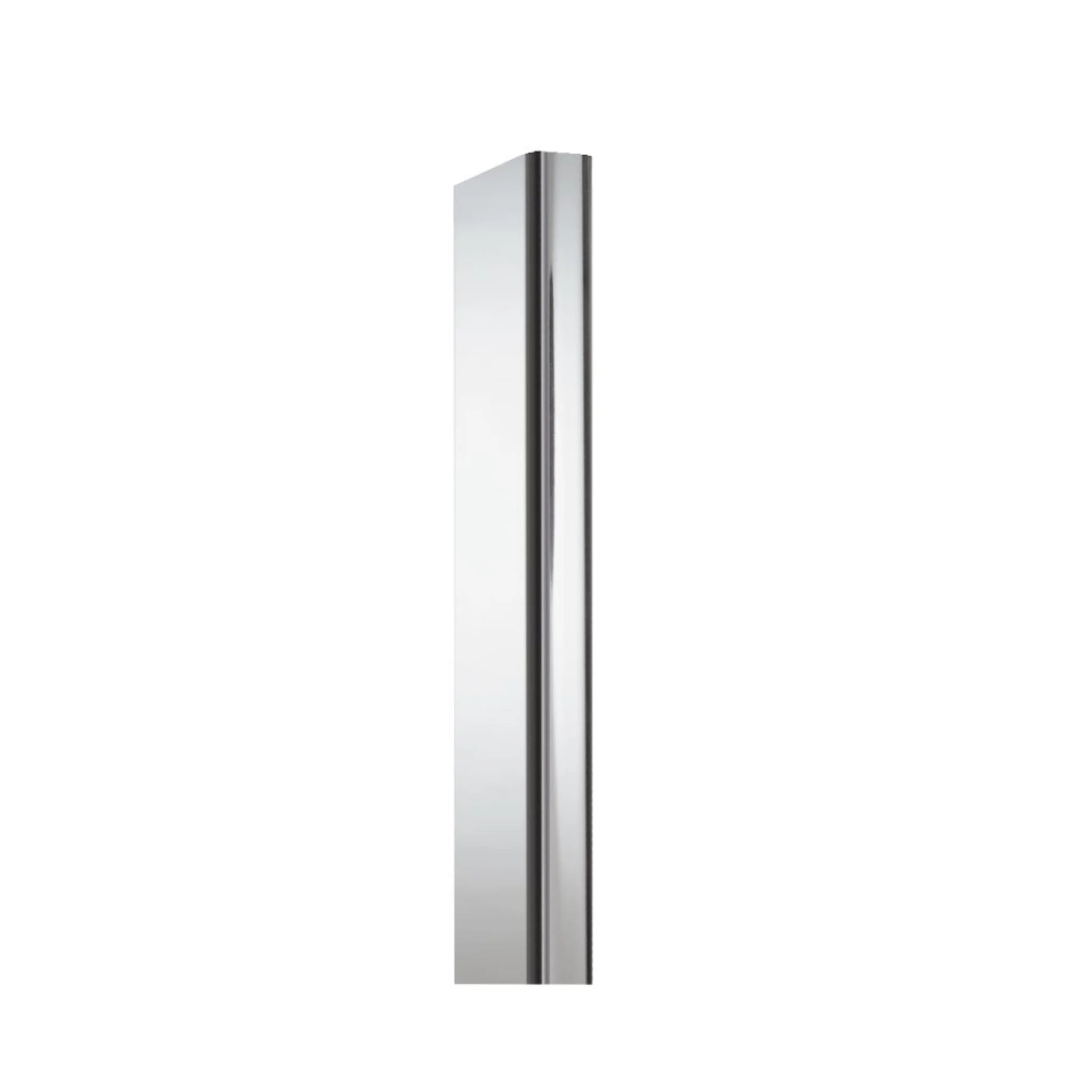Profilé chromé à clipser pour poignée de porte coulissante de Jutzler