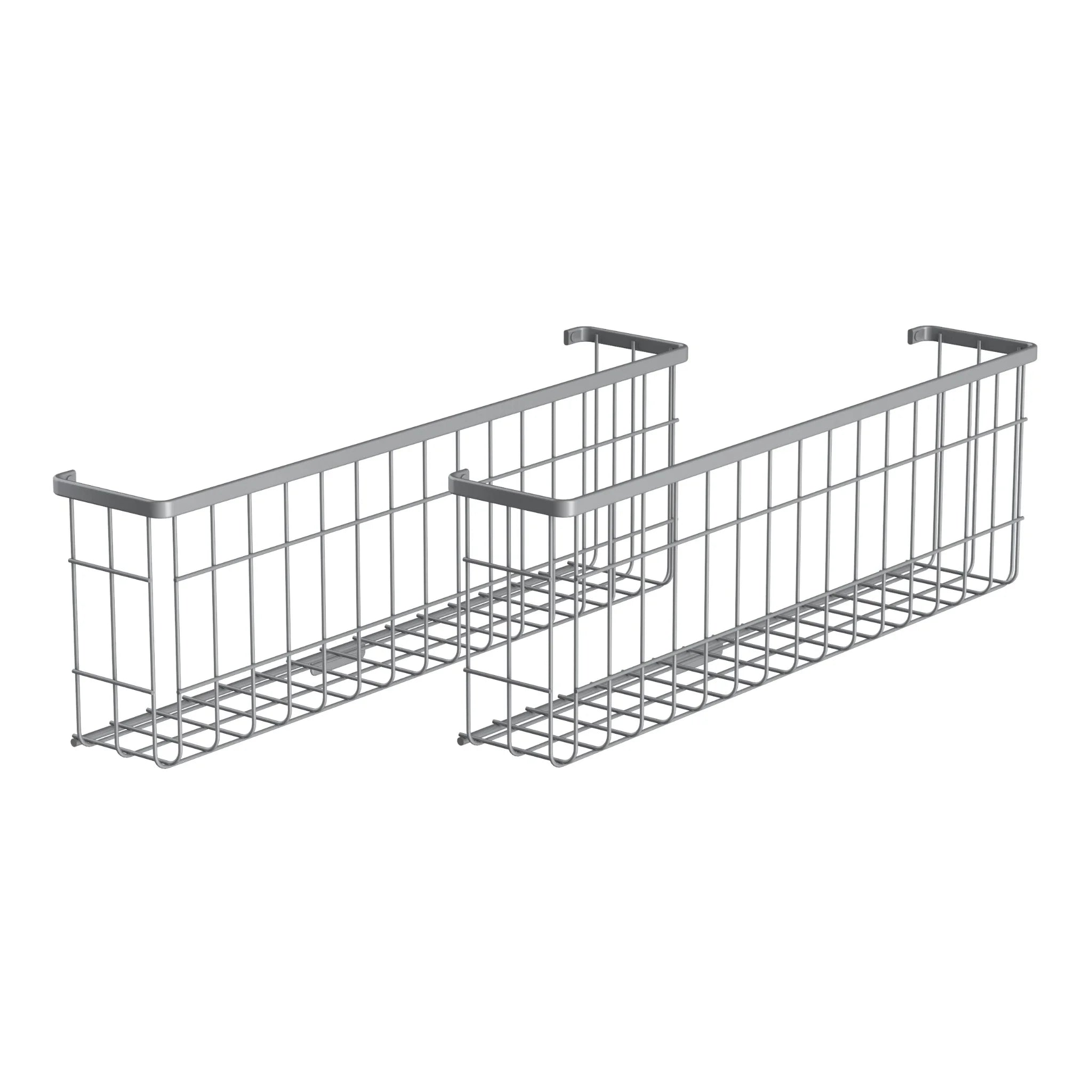 Wandkörbe 2er Set von Jutzler - Für Innenseiten des Schranks - Praktische Aufbewahrungslösung