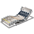 Bico-Flex M2 Lattenrost 90x200 cm mit verstellbarem Kopf- und Fussteilteil, flexible Holzleisten