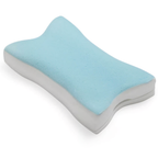 Bico Vita Adapt Ergonomisches Nackenstützkissen 40x60 cm in Hellblau/Weiss mit Memory-Foam
