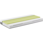 Bico Basics Matratze 90x200 cm mit Visco-Auflage und Kaltschaum-Kern im Querschnitt