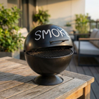 Boltze Aschenbecher Wiki Smoker - Design Raucher Accessoire für Balkon und Terrasse