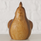 Holzfigur Hahn Wilhelmy von Boltze - handgefertigte Dekofigur aus Holz für stilvolle Inneneinrichtung