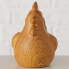 Boltze Figur Wilhelmy Hahn aus Holz - Dekorative Holzfigur für stilvolle Wohnräume