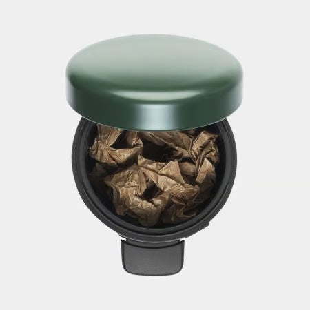 Poubelle à pédale Newicon vert pin 3L