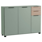 Schildmeyer Schuhschrank Alexa Pistazie - moderner Flurschrank mit Schubladen