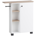 Schildmeyer Toilettenschrank Balto Rina weiß mit Stauraum und Ablage