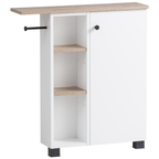 Schildmeyer Toilettenschrank Balto Rina weiß mit Stauraum und Ablage