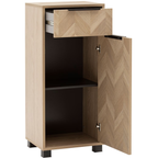 Schildmeyer Piazza HB400 Natur Highboard - Holzschrank mit Schublade und Tür