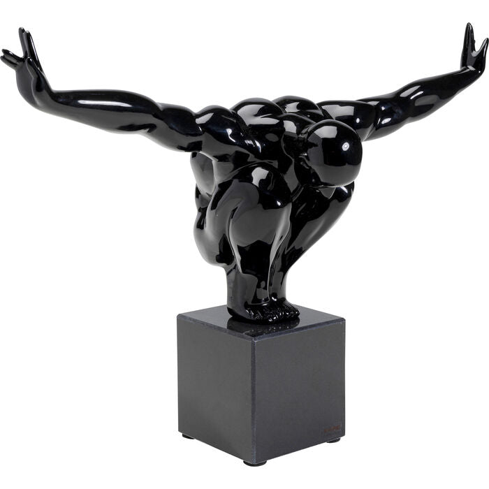 Objet décoratif Athlète Noir Petit KARE