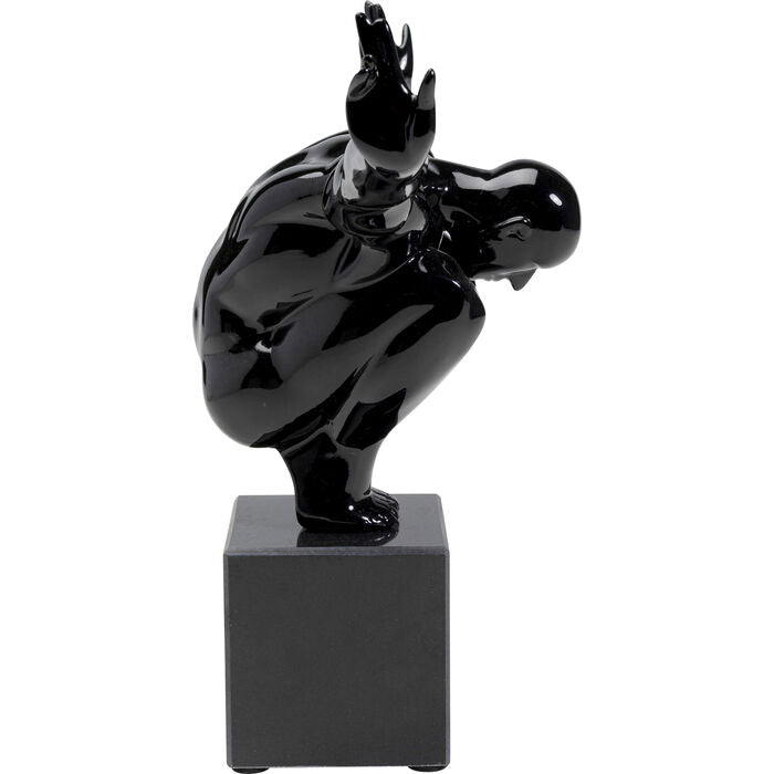 Objet décoratif Athlète Noir Petit KARE