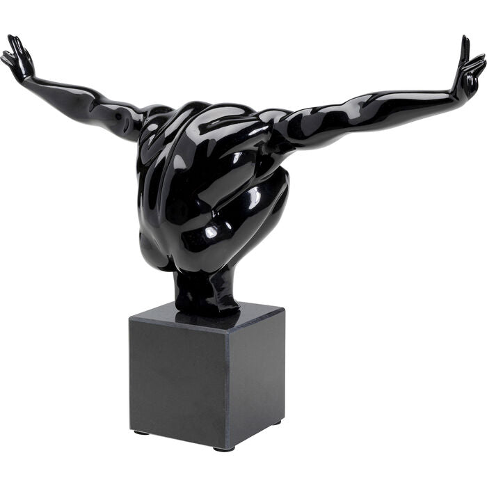 Objet décoratif Athlète Noir Petit KARE