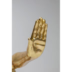 Goldene Hand einer Athleten-Dekofigur von KARE Design – stilvolle Skulptur in Gold für modernes Interieur