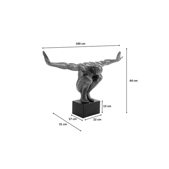 Objet décoratif Athlète XL Or KARE