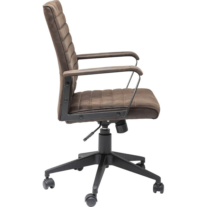 Chaise de bureau Kare Vintage marron