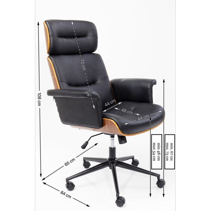 Fauteuil de direction Check Out by Kare