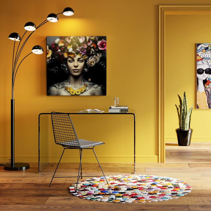 Bureau en verre de Kare