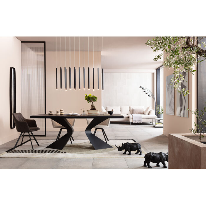 Fauteuil pivotant anthracite de Kare