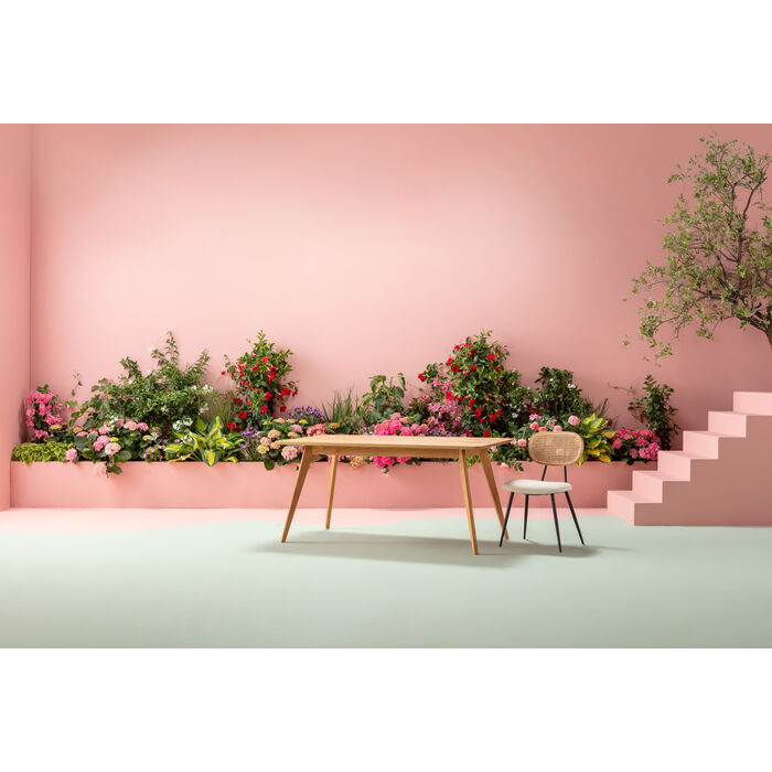 Chaise en rotin tressé de Kare