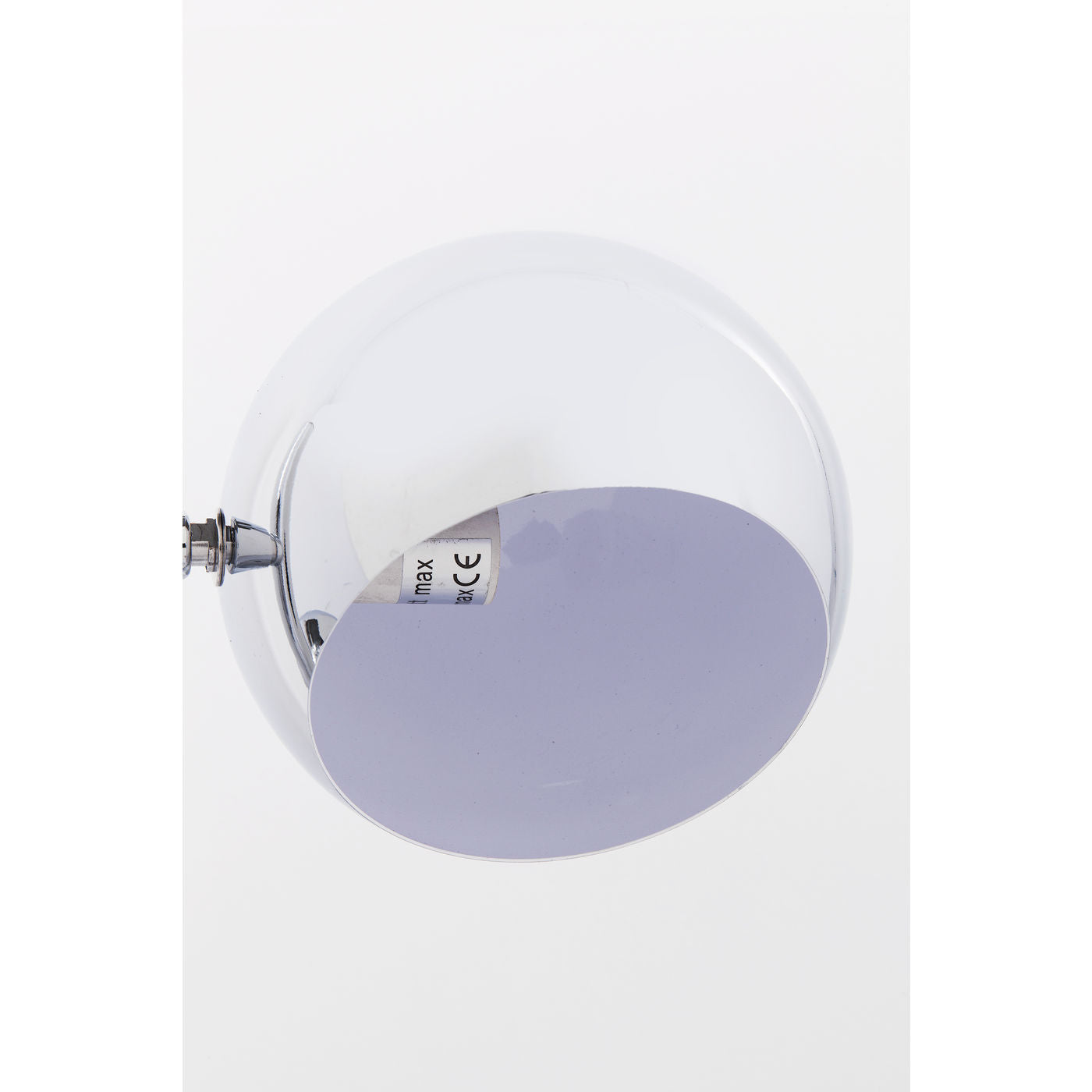 Lampadaire chromé Calotta KARE