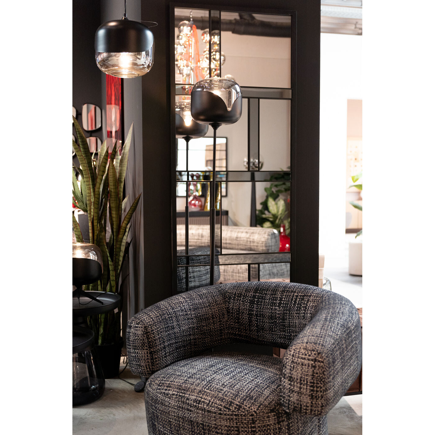 Lampadaire Smoke Goblet Ball 160cm KARE