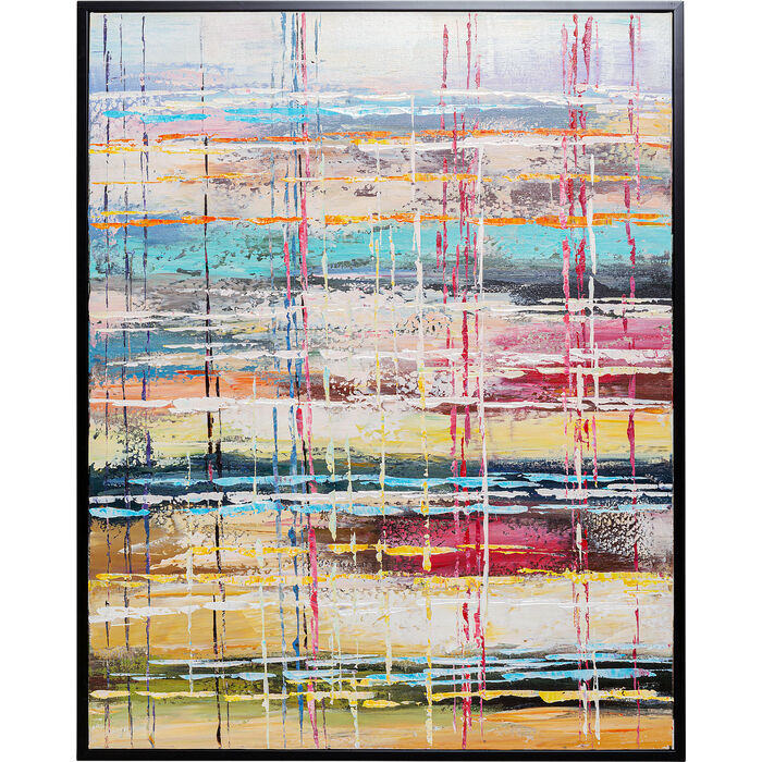 Tableau encadré Horizons 80x100 KARE