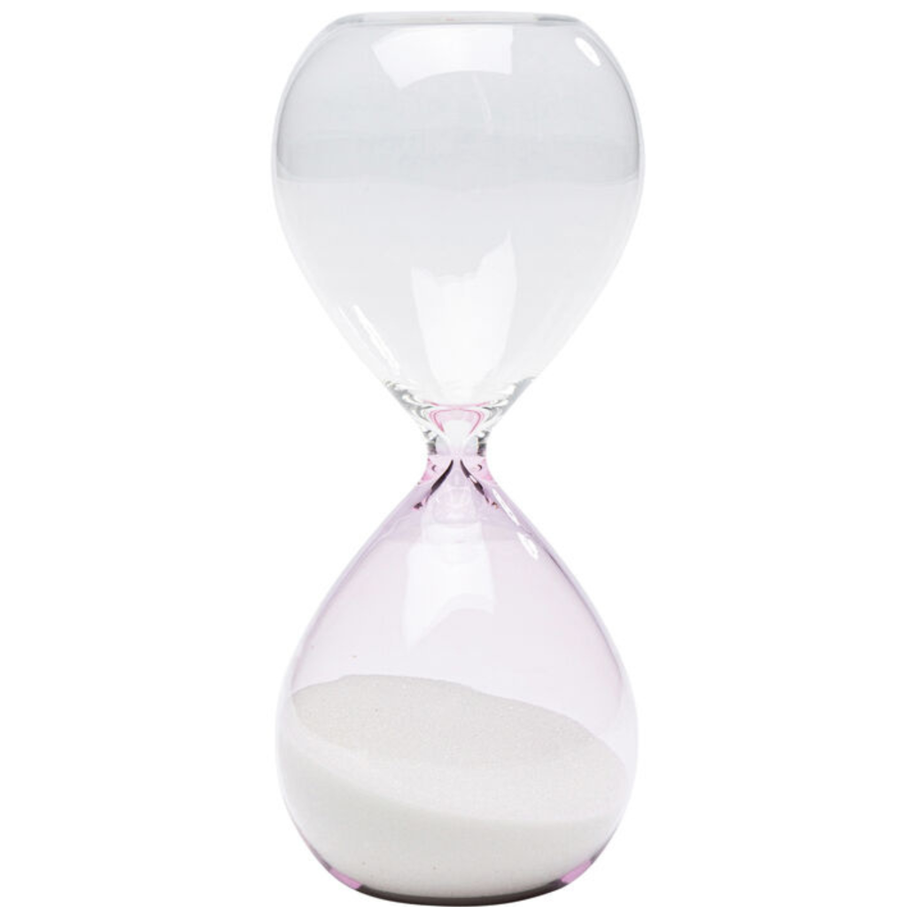 Sablier transparent, 17 cm
