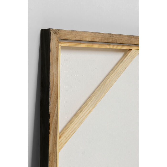 Impression sur toile Vista rouge 90x120 KARE