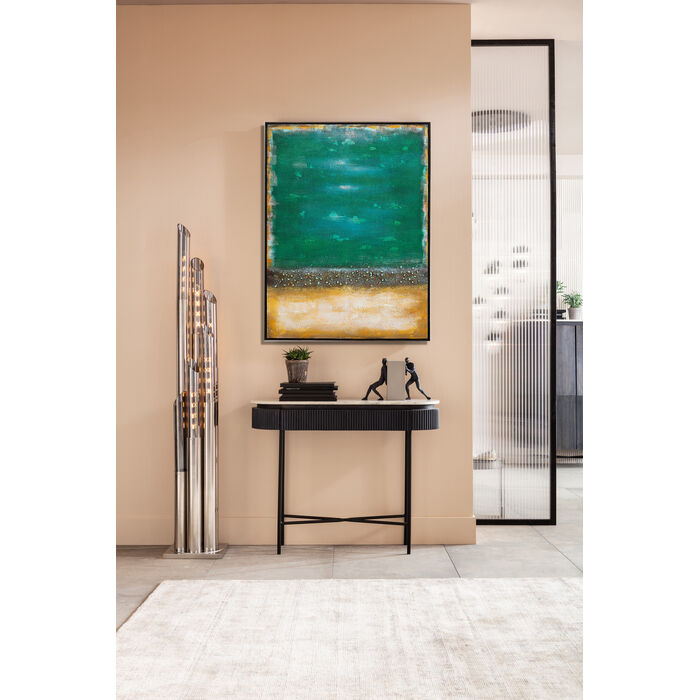 Impression sur toile Vista Green 90x120 KARE